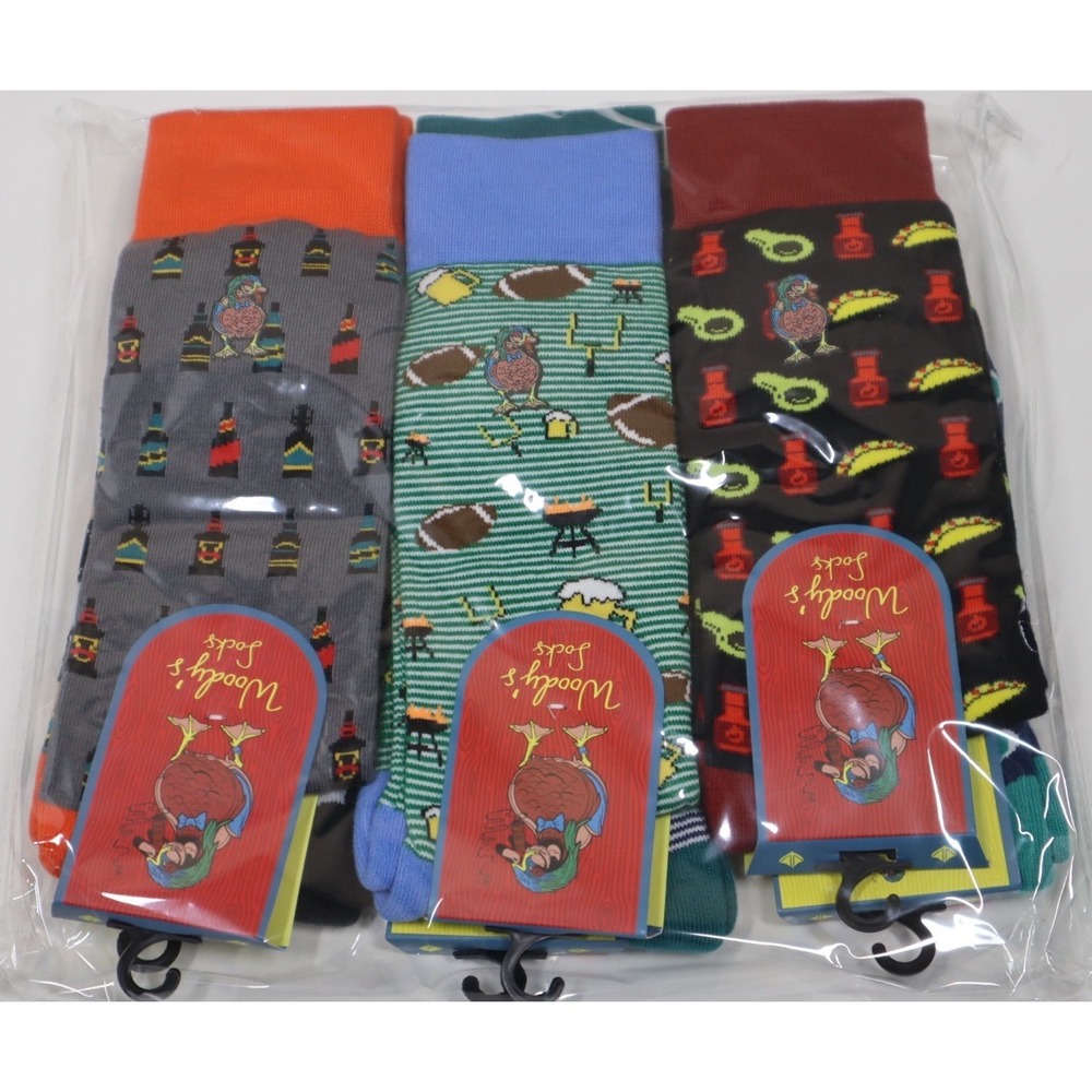 Woody's Men's 6 Pack of Socks